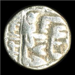 1500s India Medeival Mughul Silver 1/2 Rupee Coin Hi Grade (COI-5787)