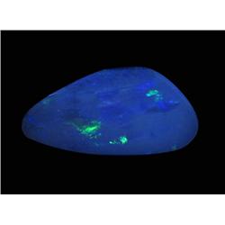 3.7ct Australian Black Opal Doublet Full Fire (GEM-22630A)
