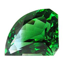 24.40ct Appealing Fancy Shape Deep Green AAA Amethyst (GEM-23005)