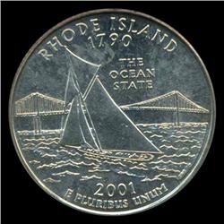 2001P RI Quarter PCGS MS67 (COI-5435)