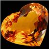 46.35ct Astonishing Yellow Citrine Heart Cut (GEM-23605)