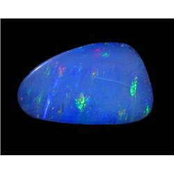2.97ct Australian Black Opal Doublet Full Fire (GEM-22629B)