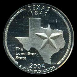 2004S Texas Quarter Graded PR70 DCAM (COI-5466)