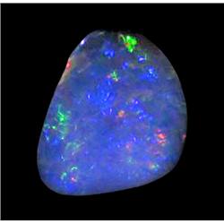 2.7ct Australian Black Opal Doublet Full Fire (GEM-22621A)