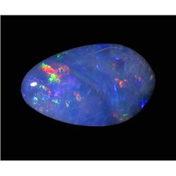 1.81ct Australian Black Opal Doublet Full Fire (GEM-22632A)