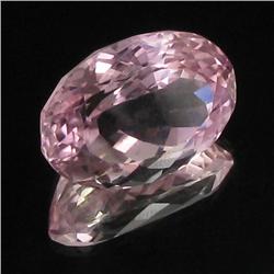 27.89ct Deep Patroke Kunzite Appraised $13k (GEM-17540)