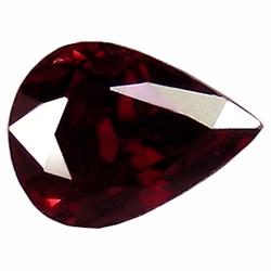 6.96ct Nice Pear Natural Red Garnet (GEM-18425)