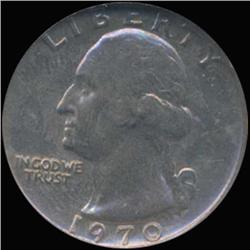1970 Washington 25c Quarter Coin Graded GEM (COI-6860)