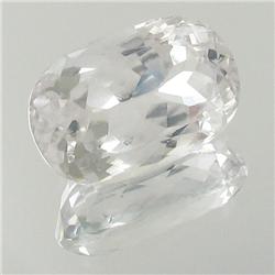 19.54ct Oval Pale Green Kunzite Appraised $5k (GEM-18142)