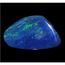 6.12ct Australian Black Opal Doublet Full Fire (GEM-22383)