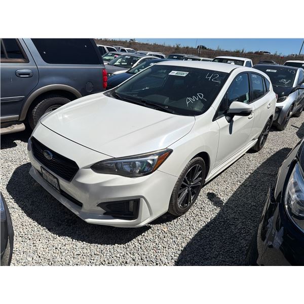 SUBARU IMPREZA 2017 ADT / T 21 DAYS