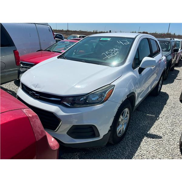 CHEVROLET TRAX 2019 T/REPO