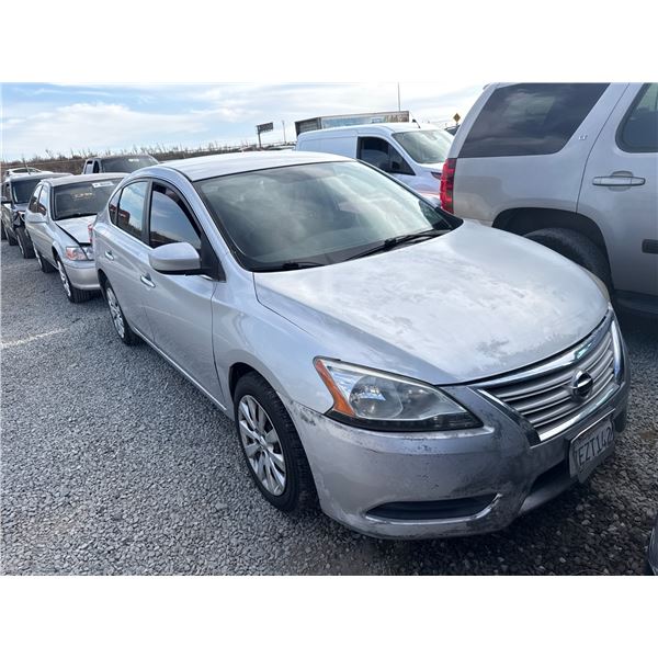 NISSAN SENTRA 2014 T/REPO