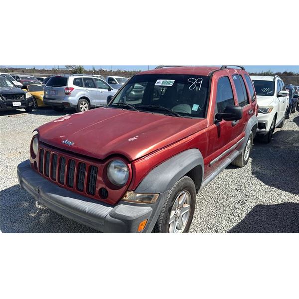 JEEP LIBERTY 2007 OS/T-21 DAYS