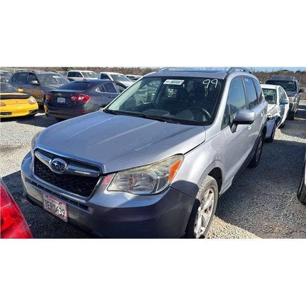 SUBARU FORESTER 2015 T