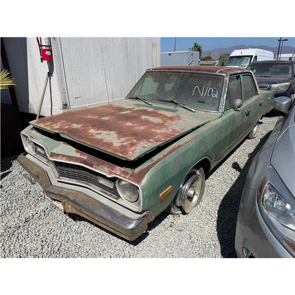 DODGE DART 1974 ADT EXPORT ONLY