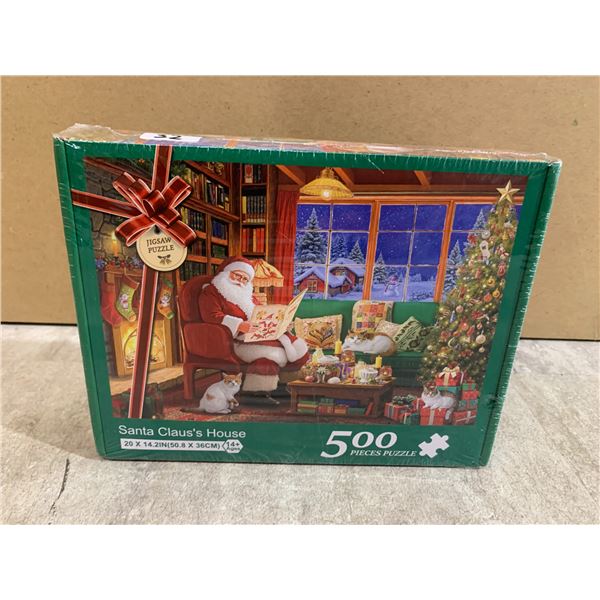 Santa Claus's House 500 PCS Puzzle