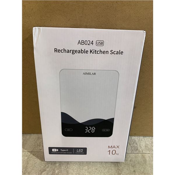 AB024 USB Rechargable Kitchen Scale