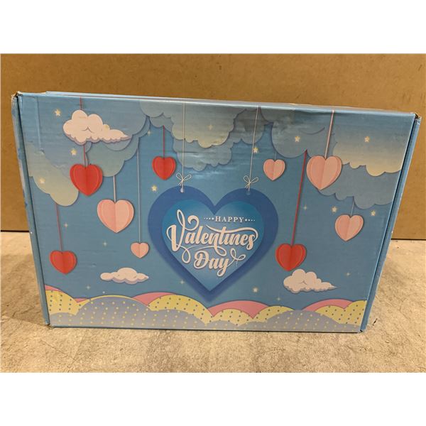 Valentine's Day Supplies Box - Includes Pencils, Erasers & Cards