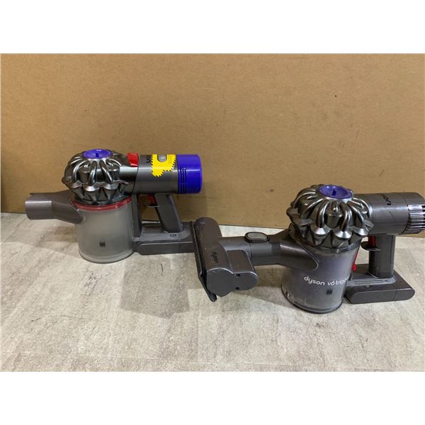 Lot Of 2 Dyson Vacuums - 1 Has Attachment