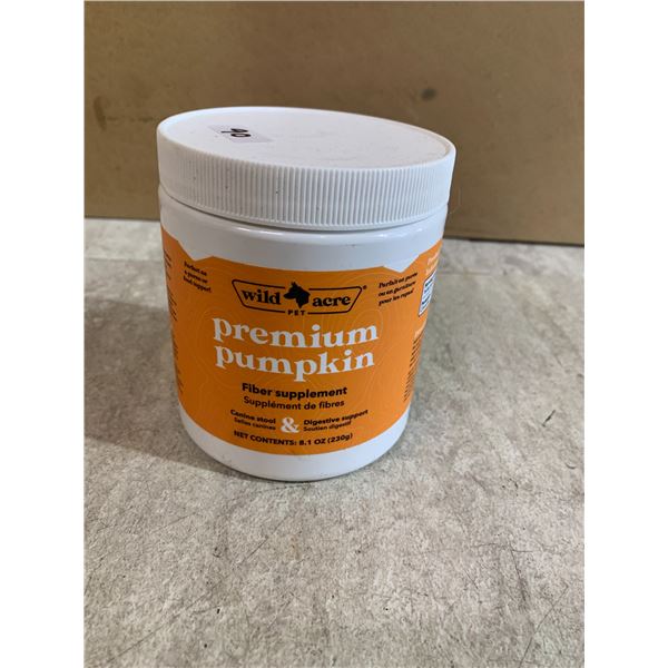 Wild Acre Pet Premium Pumpkin Fiber Supplement - 230g