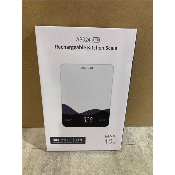 AB024 USB Rechargable Kitchen Scale