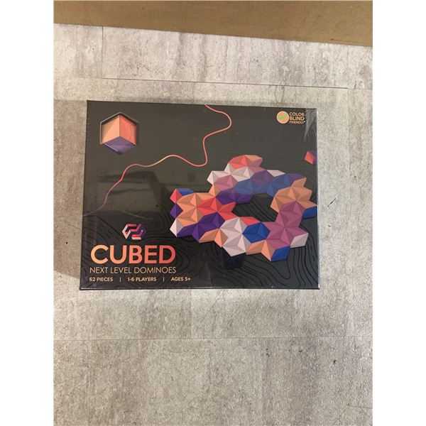 Cubed Next Level Dominoes - 62 PCS