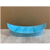 Image 1 : Light Blue Metal Boat Shaped Divider Tray