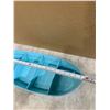 Image 3 : Light Blue Metal Boat Shaped Divider Tray