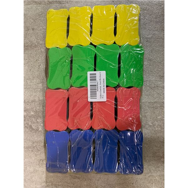 16 Pack - Chalkboard Erasers