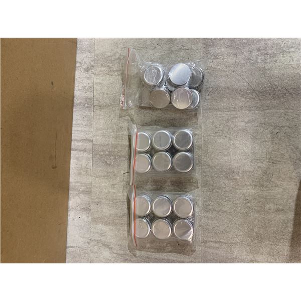 Lot Of 36 Metal Tins