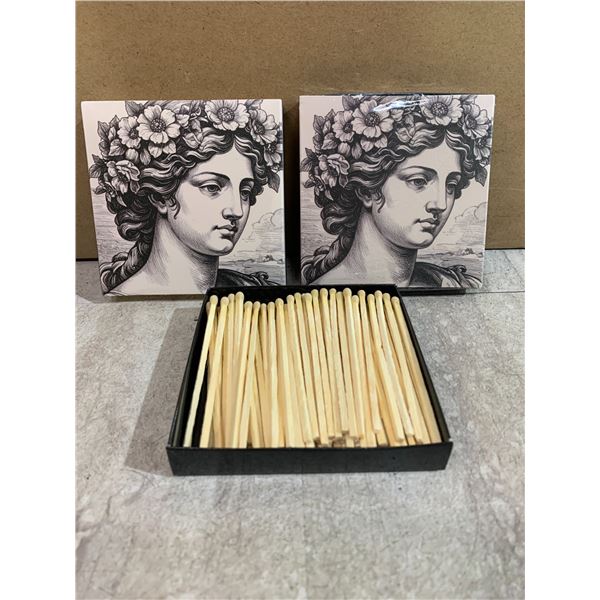 Lot Of 2 Boxes Of Matches