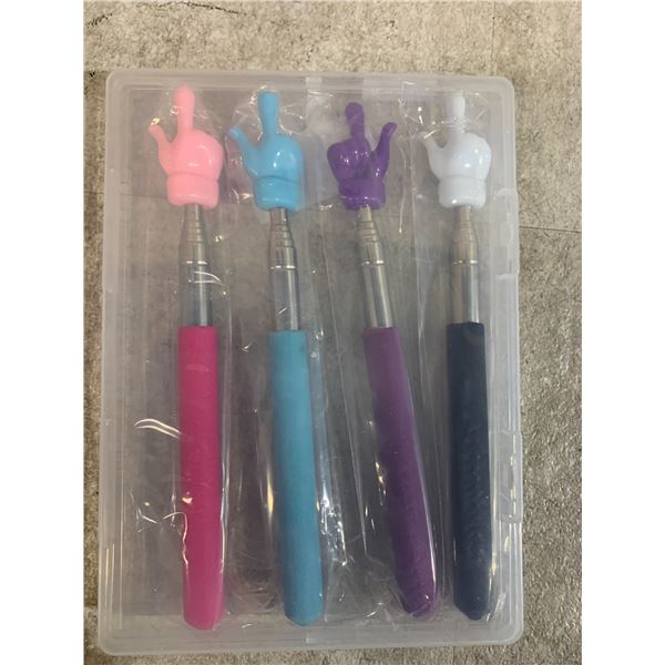4 Retractable Pointer Fingers