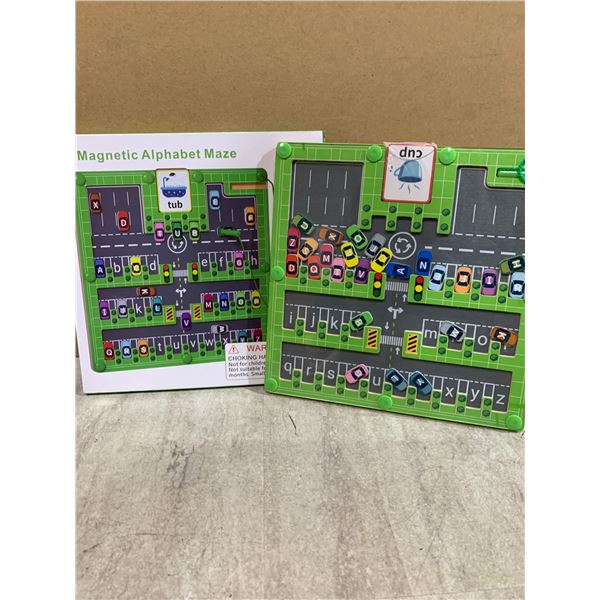 Magnetic Alphabet Maze