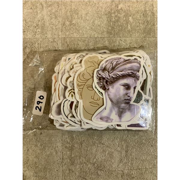 Assortment Of Greek Themed Stickers