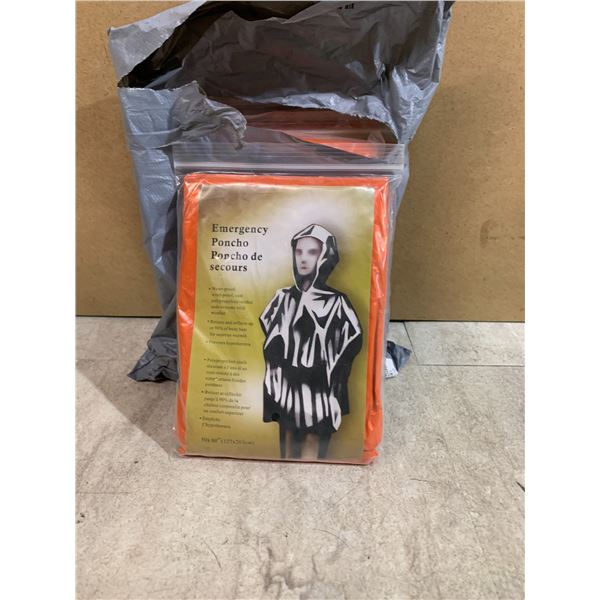 4 PCS - Emergency Rain Ponchos