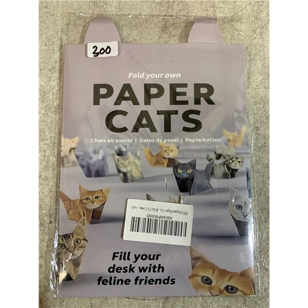 Origami Fold Your Own Paper Cats