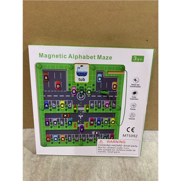 Magnetic Alphabet Maze