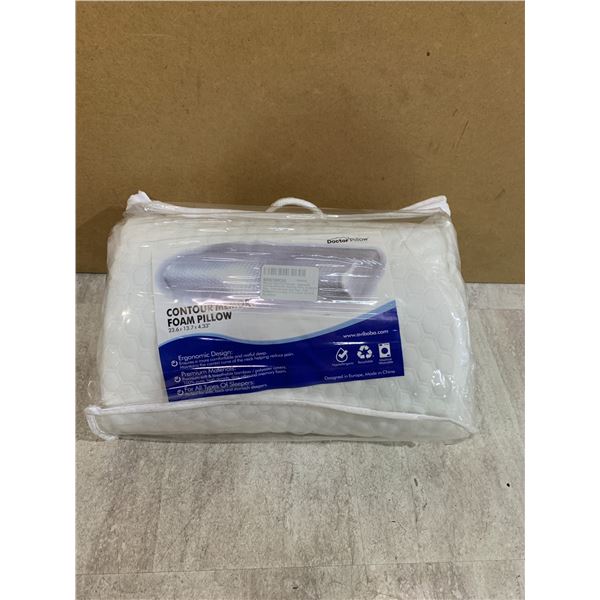 Contour Memory Foam Pillow