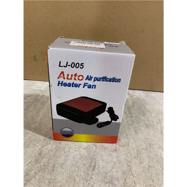 Auto Air Purification Heater Fan