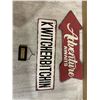 Image 1 : Lot Of 2 Metal Signs