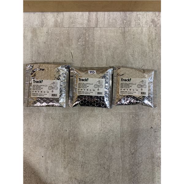 Lot Of 3 Track OBD II To Micro USB Wiring Kits