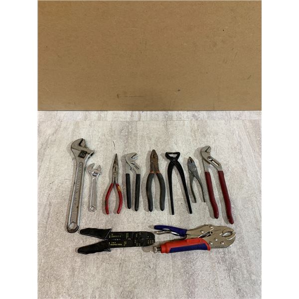 10 Assorted Hand Tools