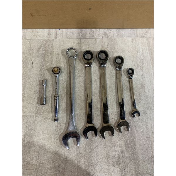 Lot Of 7 Wrenches