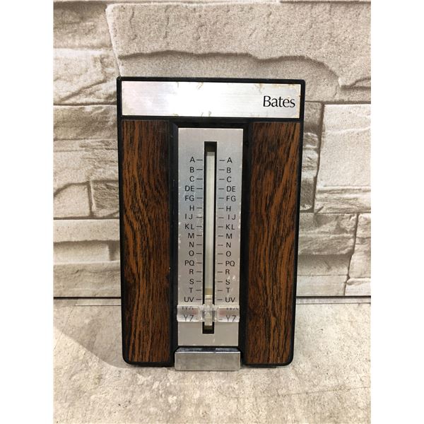 Vintage Bates Telephone List Finder