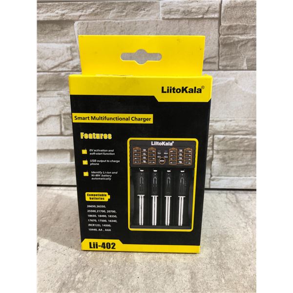 LiitoKala Smart Multifunctional Charger - Model: Lii-402