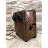 Image 3 : Vintage Wooden Telephone Ringer Box
