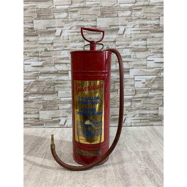Vintage Guardian 2 IMP. Gallon Pump Tank