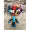 Image 1 : 8 PCS - Suction Cup Robot Toys