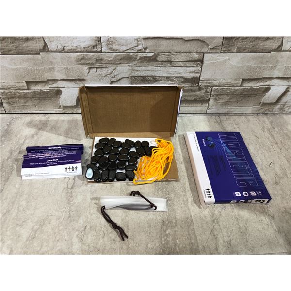 Lot Of 2 Magnetic Stone Strategy Games